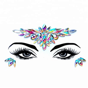 Lowest Price festival face gems crystal body jewel tattoo stickers face gems for eyes