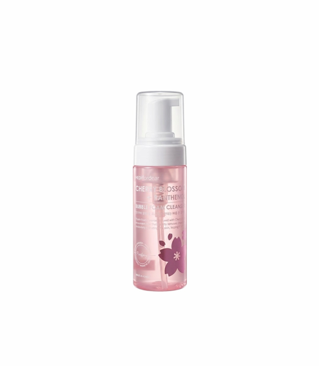 MEDIFORDEAR BUBBLE FOAMING CLEANSER [ CHERRY BLOSSOM + PANTHENOL]