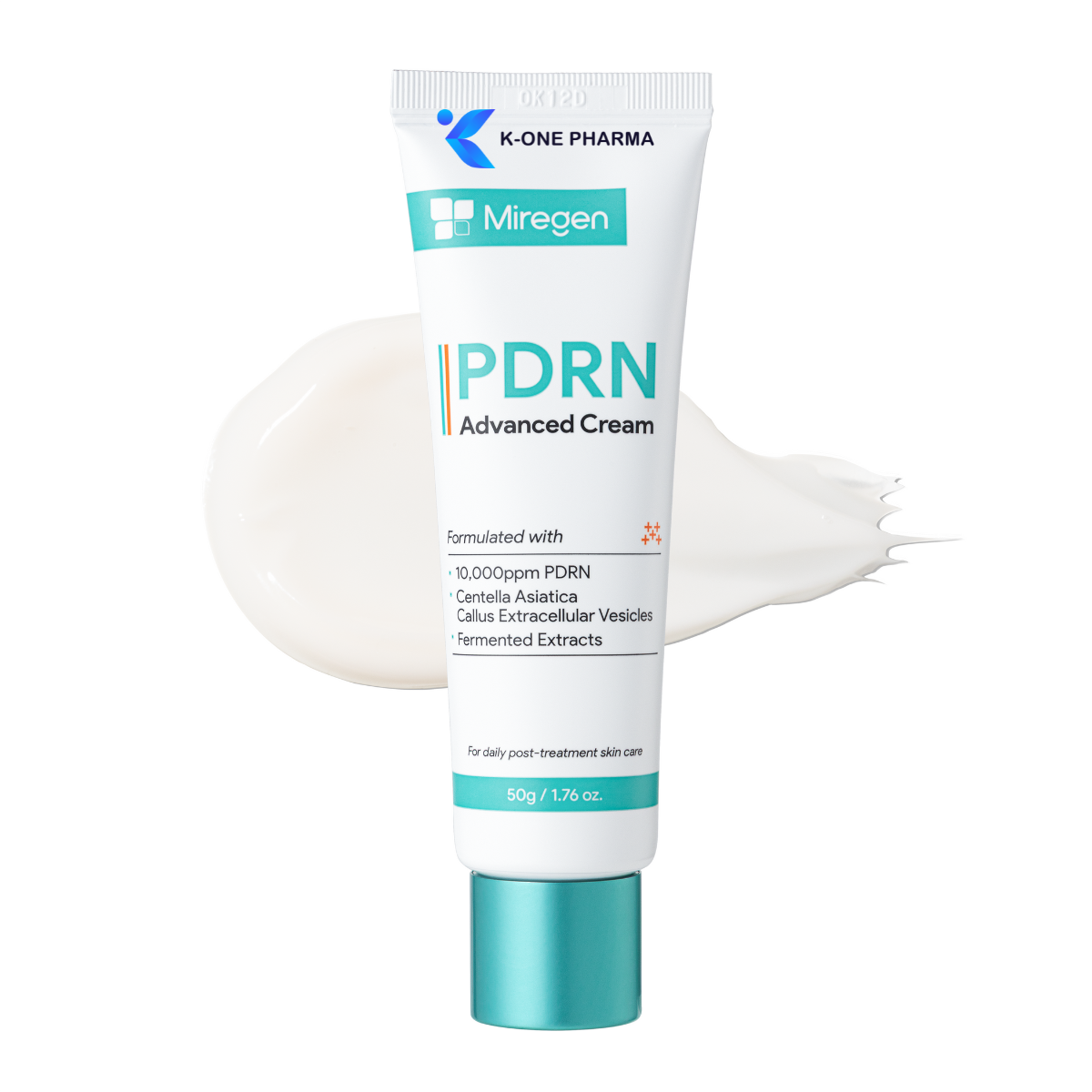 Miregen PDRN Advanced Cream, Crème réparatrice au PDRN, Exosomes, Régénération cutanée, Hydratation