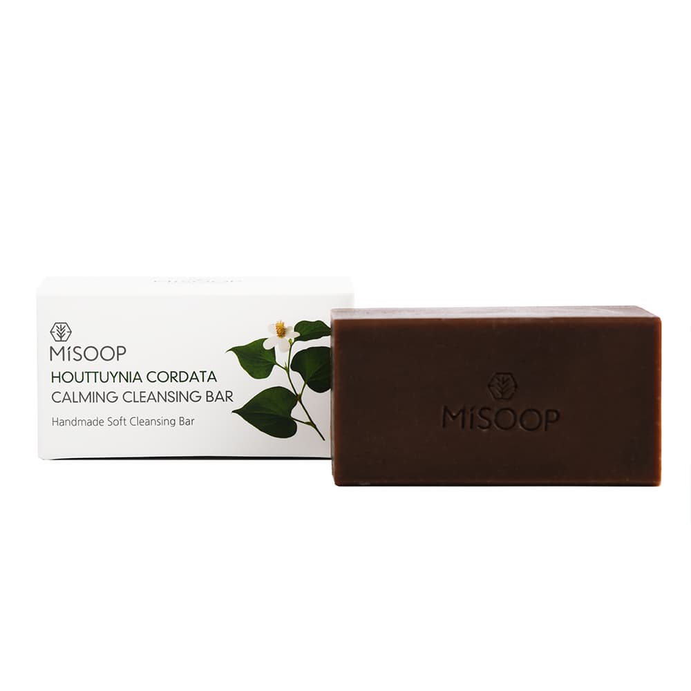 MISOOP HOUTTUYNIA CORDATA CALMING CLEANSING BAR