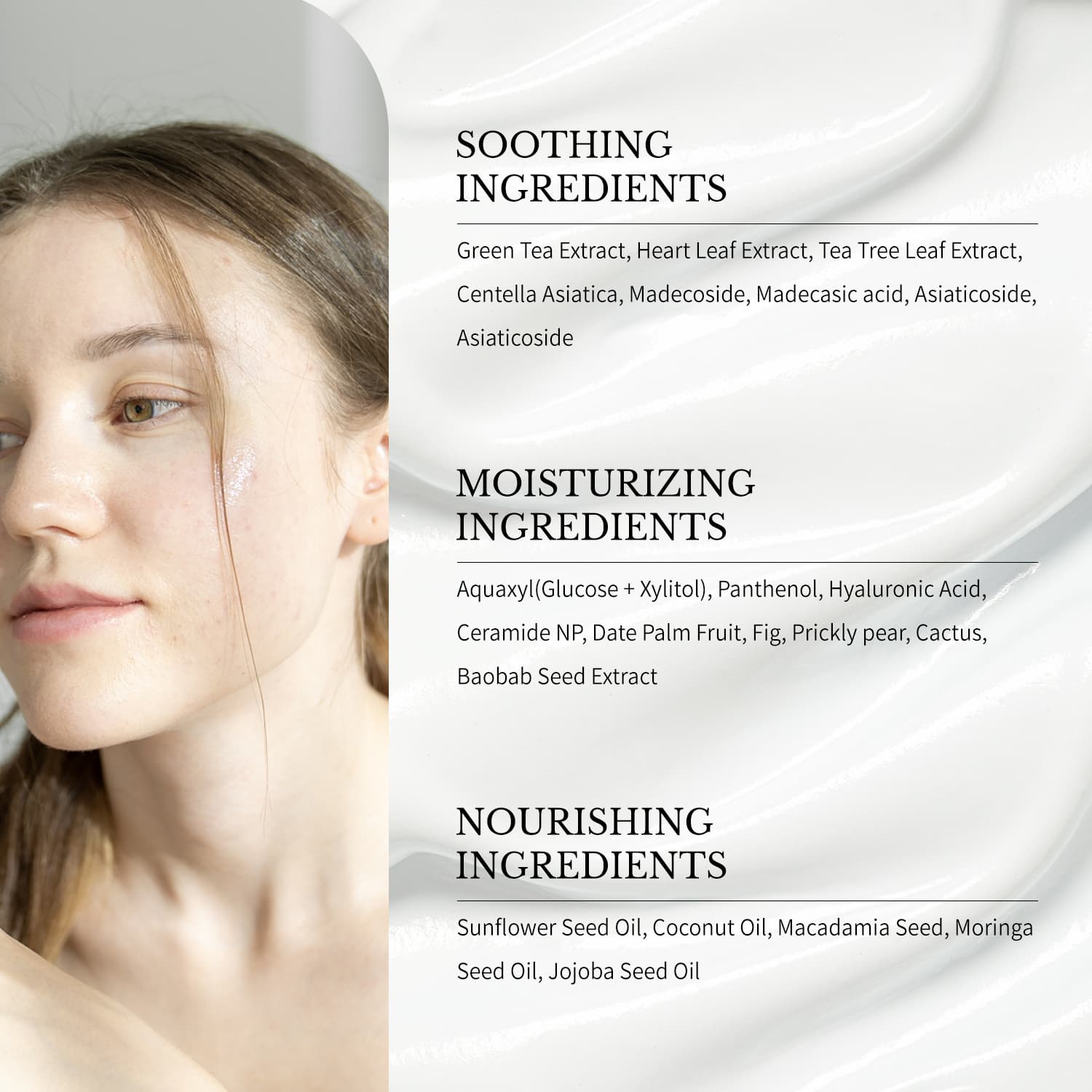 Mooncat Skin Relief Green Tea Sun Cream SPF 50+ PA++++ 50ml