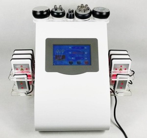 new cavitation machine RF+Vacuum beauty machine laser slimming equipment AU-61B