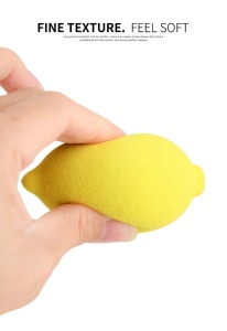 New Fruit Shape Lemon Foundation Beauty Makeup Sponge Blending  Puff