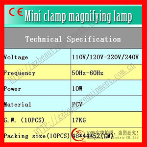 new products on china market cold light portable led magnifier desk lamp