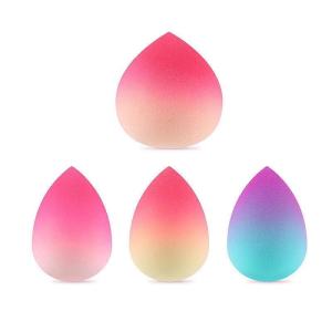 ODM OEM Beauty Cosmetics Blender Makeup Powder Puff Makeup Sponge Shower Puff Mesh Sponge with Packaging Box