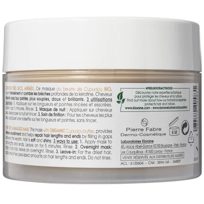 Organic Vegan Butter Nourishing & Repairing Dry Damaged Hair Mask