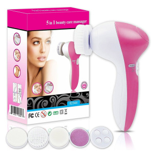 Own Brand Fashionable Portable Rechargeable Facial Cleansing Brush