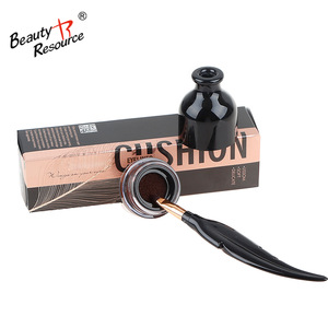 Private Label Waterproof 2.8g Feather ink bottle Long Lasting Cushion Eyeliner