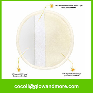 professional factory manufacturer organic bamboo nursing pads