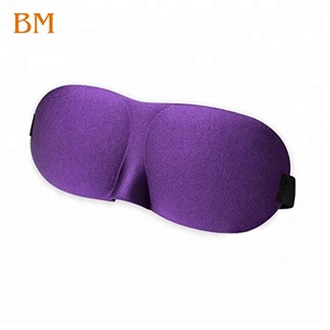 Soft Breathable Custom logo 3D Sleep Eye Mask