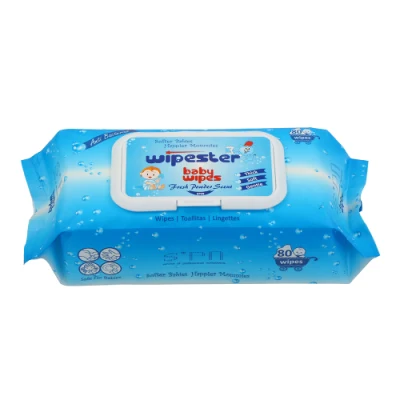 Special Nonwovens OEM No Harsh Chemicals Hypoallergenic Alove Vera 99.9% Pure Water Disinfection Soft Baby Wet Wipe