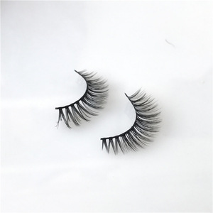 Strip Eyelashes Adhesive 3D Eyelash Korea Silk Fiber False