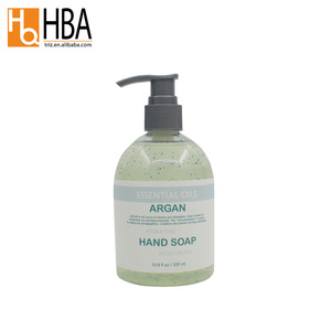 Suppliers private label natural scent argan soap liquid hand wash