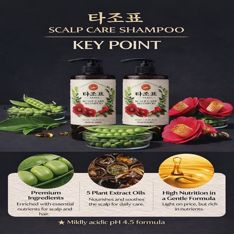 TAZO SCALP CARE SHAMPOO