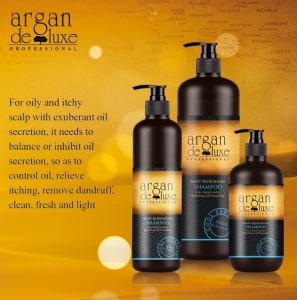 The Whole Series Private label Argan Oil Cosmetic Hair Care &Treatment Products