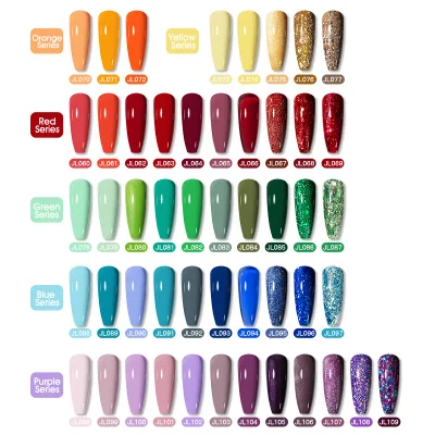 UV/LED Light 7ml Colors Gel Varnish