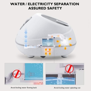 Wholesale Leg OEM Revitive Therapy Water Steam Foot Massager Small Portable Warming Vibration Foot Massager Shower