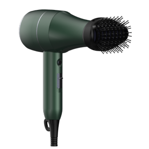 Wholesale price Fast Dry Powerful Compact Blow Dryer Set with Combs and Volumizer, low noise Professional One Step Hair Dryer