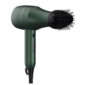 Wholesale price Fast Dry Powerful Compact Blow Dryer Set with Combs and Volumizer, low noise Professional One Step Hair Dryer