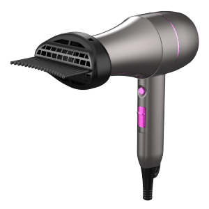 Wholesale price Fast Dry Powerful Compact Blow Dryer Set with Combs and Volumizer, low noise Professional One Step Hair Dryer