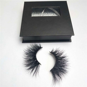 Wholesale private label clear band premium sally beauty supply mink eyelashes 3d false eyelashes with custom boxes mink strip