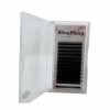 Bling Blang Korean Private Label Lashes Premium Luxury Mink Silk Soft Faux Mink Volume 3DW/4DW Matte Black Eyelashes Extension