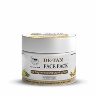 TNW – The Natural Wash D-Tan Face Pack for Glowing & Radiant Skin | Effective Tan Removal Face Pack | Anti-Tan Face Pack with Orange Extract