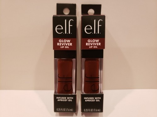 e.l.f. Glow Reviver Lip Oil, Nourishing Tinted Lip Oil For A High-shine Finish