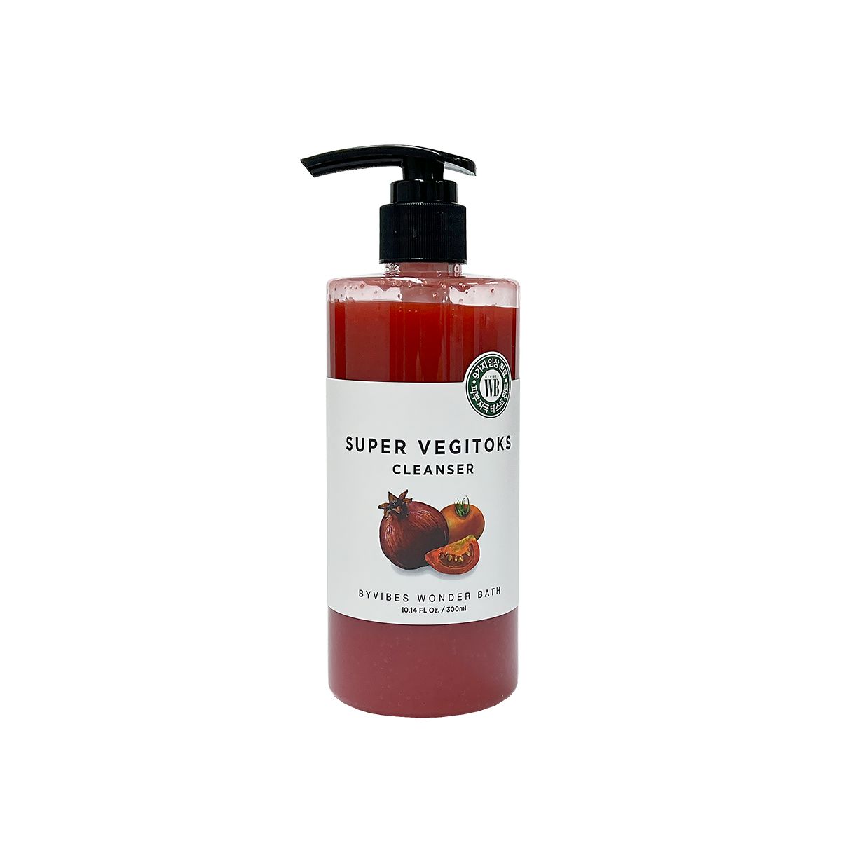[WONDER BATH Super Vegitoks Cleanser Red] Korean Beauty Korean skin care Korean Cosmetics Cruelty-Free Cleanser Pore Shrinking
