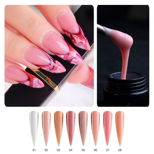 Soak Off Builder Gel No Pain Good Flowing