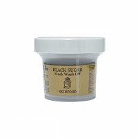 [SKINFOOD BLACK SUGAR MASK WASH OFF Facial Masks Product]Korean Beauty Korean skin care Korean Cosmetics Cruelty-Free Face Mask