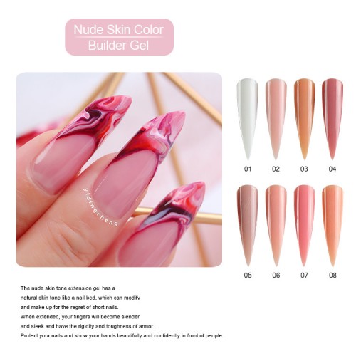 Soak Off Builder Gel No Pain Good Flowing