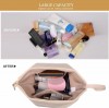 Cosmetic bag makeup pouch