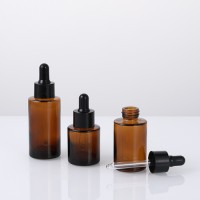 glass skincare cosmetic glass dropper bottle essential oil glass bottle with pipette