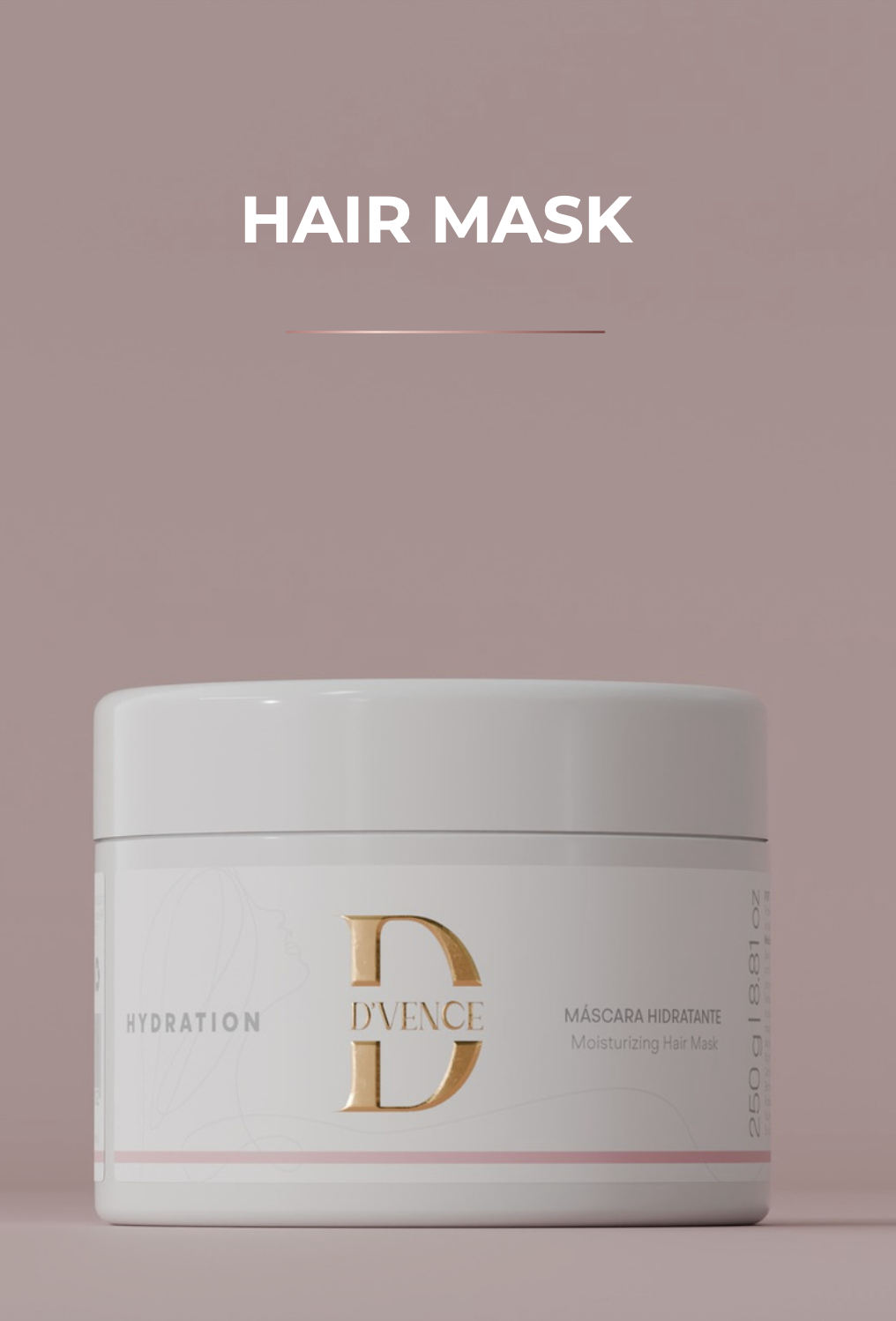 HAIR MASK HYDRATION LINE -250G