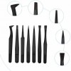 7PCS Anti-Static Tweezers Plastic Tweezers for Electronics Jewelry-Making Repairing BY FARHAN PRODUCTS & Co