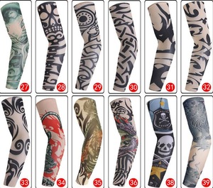 2019 Cheap Price Easy to wash spandex polyester breathable temporary tattoos elastic fabric artificial tattoo body art