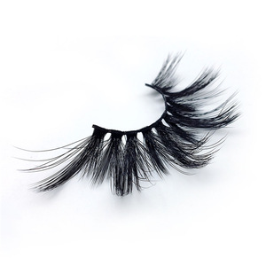 25mm 3D mink lashes 100% real mink fur false eyelashes