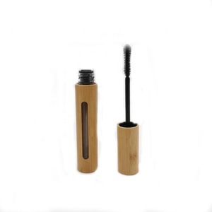 6 ml bamboo mascara tube packaging plastic cosmetic tube with brush