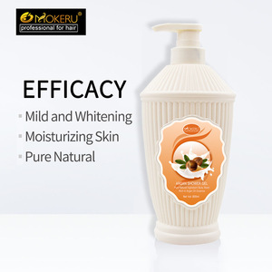 800ml Private Label OEM Natural Whitening Deep Moisturizing Organic Shower Gel Morocco Argan Oil Shower Gel for Women