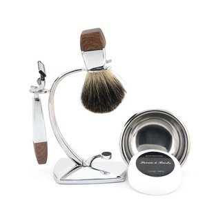 AIDEN--Wholesale shaving razor stand,travel shaving kit for man/china supplier beard brush set