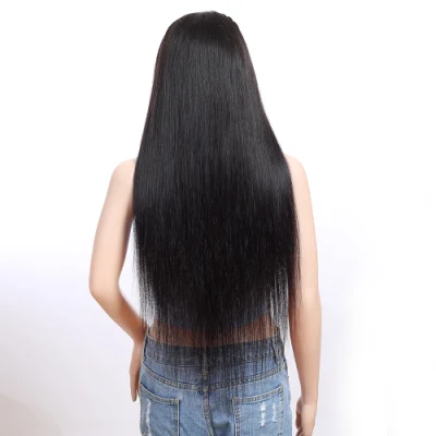 Best Selling Wholesale Antimi Cheap Brazilian Human Hair 13X4 Natural Straight Transparent HD Lace Front Wigs for Black Woman