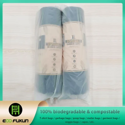 Biodegradable Single-Use Salon Capes (50 per roll)