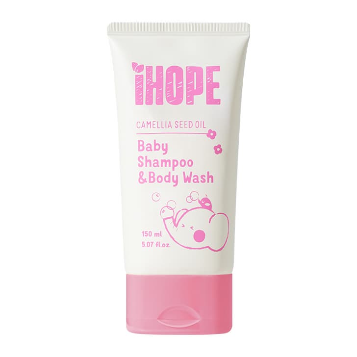 Camellia Seed Oil Baby Shampoo & Body wash