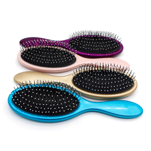 Custom Professional Low MOQ Paddle Bling Detangling Hair Brush