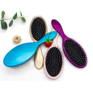 Custom Professional Low MOQ Paddle Bling Detangling Hair Brush