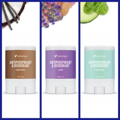 Customized Natural Aluminum Free Deodorant &amp; Antiperspirant Stick