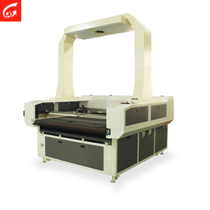 Factory supply 1490 laser cutting machine with digital camera for leather fabric