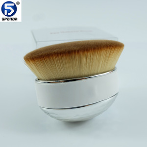 Flat Kabuki Makeup Brushes for Liquid Powder Foundation