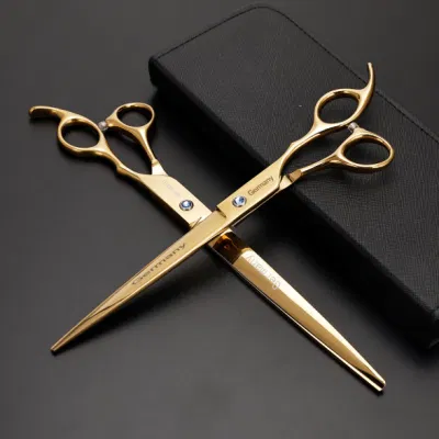 Four Sizes Scissor Gold Professional Hairdresser Beauty Products Beauty Instrument